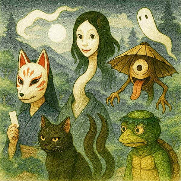 Yokai: Spirits Between the Seen and Unseen in Japanese Folklore
